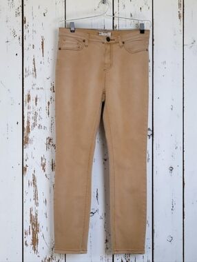Free People Size-28 Tan Color Jeans EUC